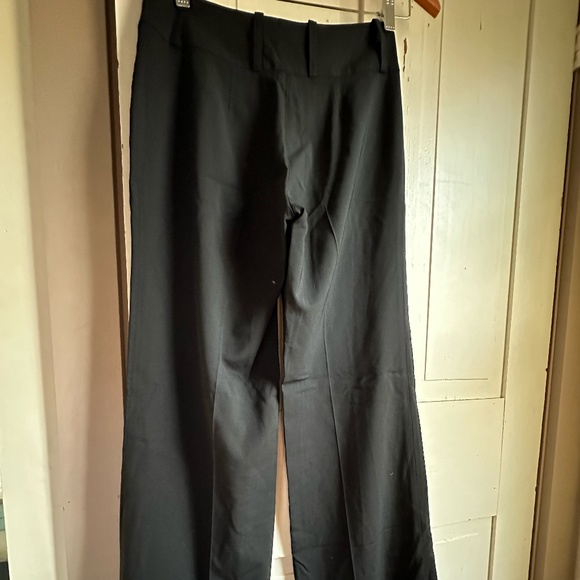 Paige Black Label All Season Stretch Wool Wide Legged Pants - Sz 2 - Picture 2 of 7